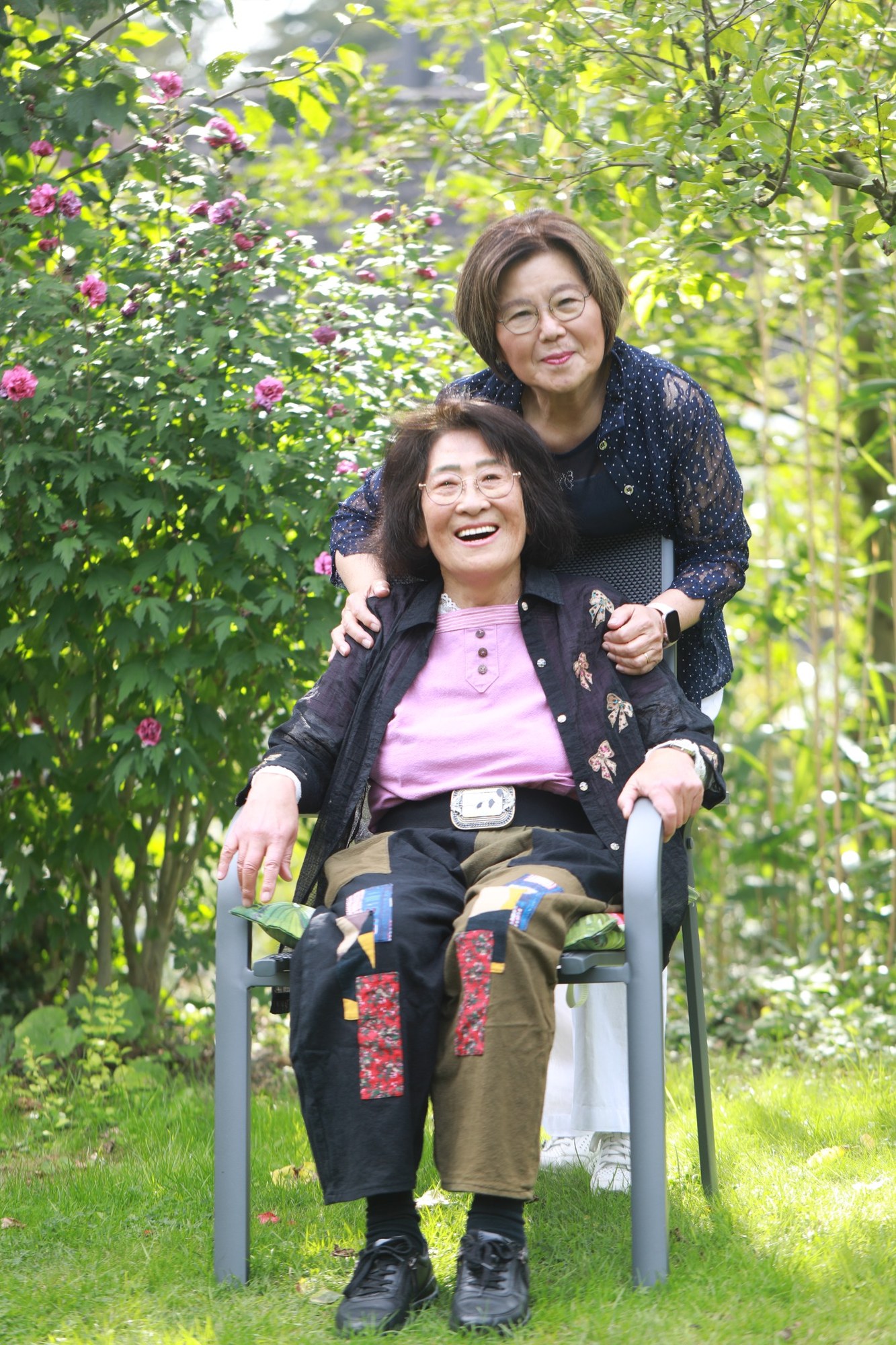 파독간호사 프로필 촬영 현장